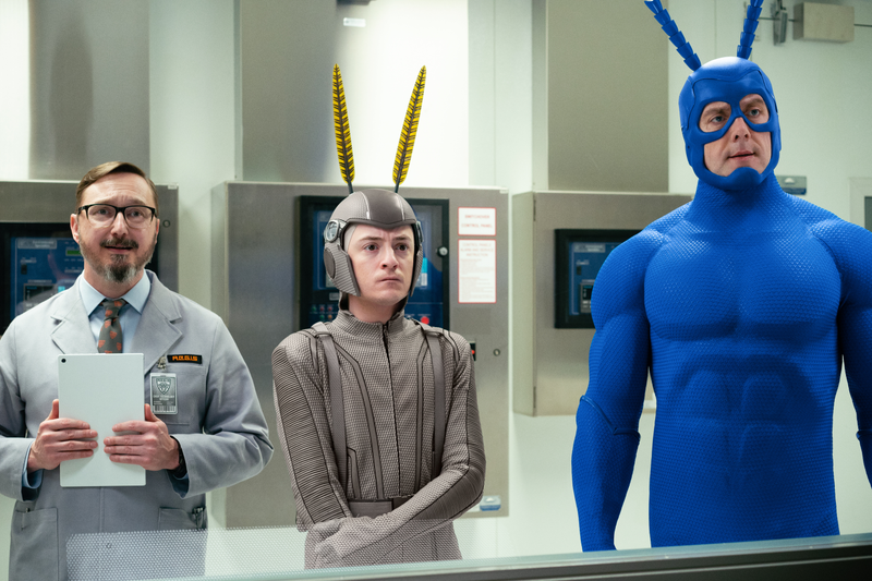 John Hodgman, Griffin Newman, and Peter Serafinowicz